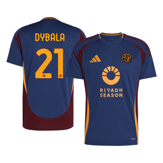 DYBALA #21 Roma Soccer Jersey Third Away Custom Shirt 2024/25