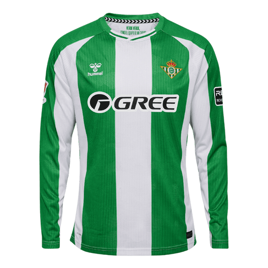 Real Betis Home Long Sleeve Jersey 2025/26