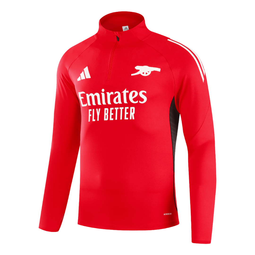 Arsenal 1/4 Zip Tracksuit 2025/26 Red