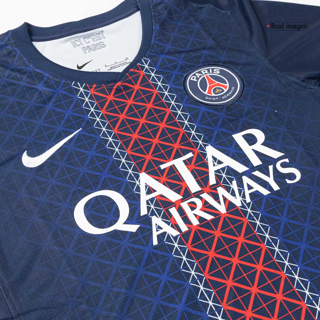 JOÃO NEVES #87 PSG Home Soccer Jersey 2025/26