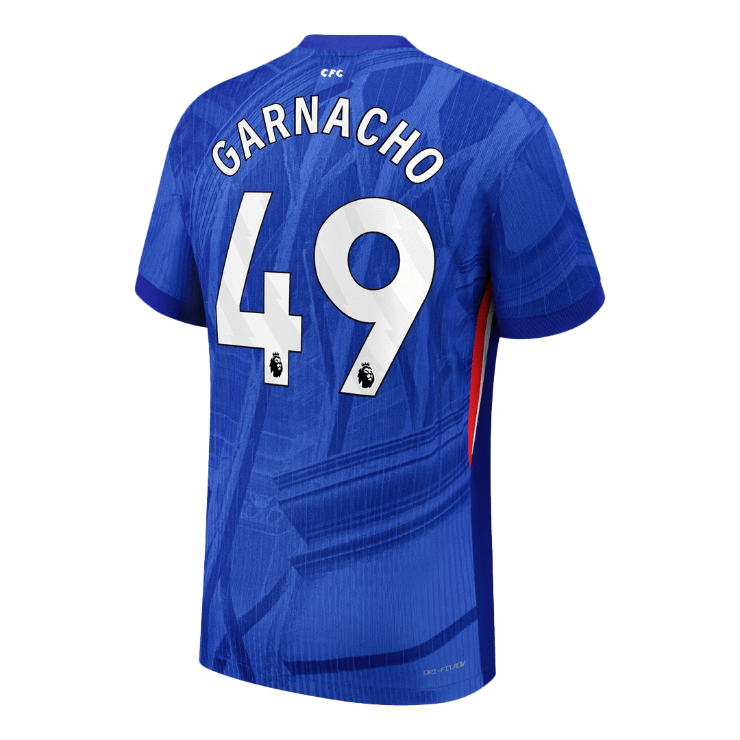 GARNACHO #49 Chelsea Home Authentic Soccer Jersey 2025/26