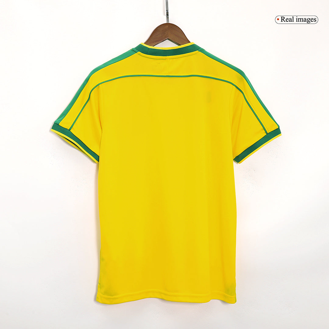 Retro Soccer Jersey Brazil Home 1998
