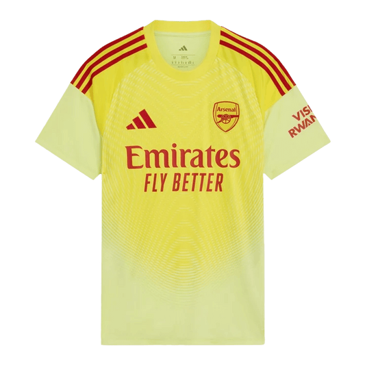 Arsenal Torwart-Fußballtrikot 2025/26 Gelb