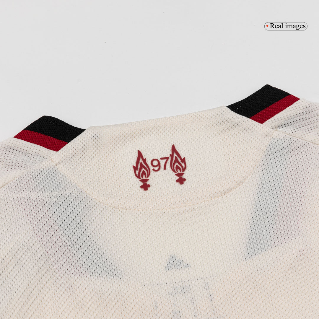 GAKPO #18 Liverpool Away Authentic Soccer Jersey 2025/26