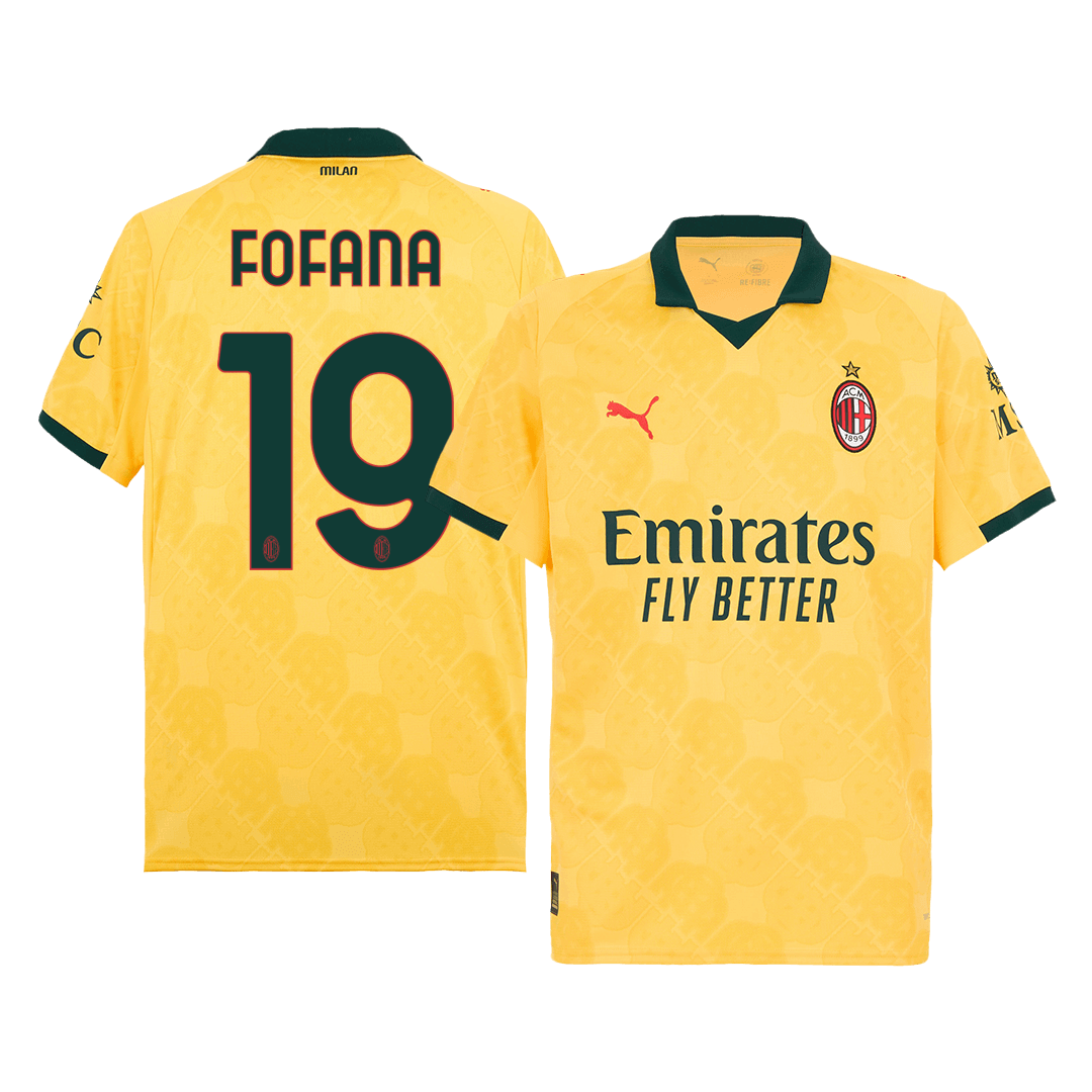 FOFANA #19 AC Milan Third Away Soccer Jersey 2025/26