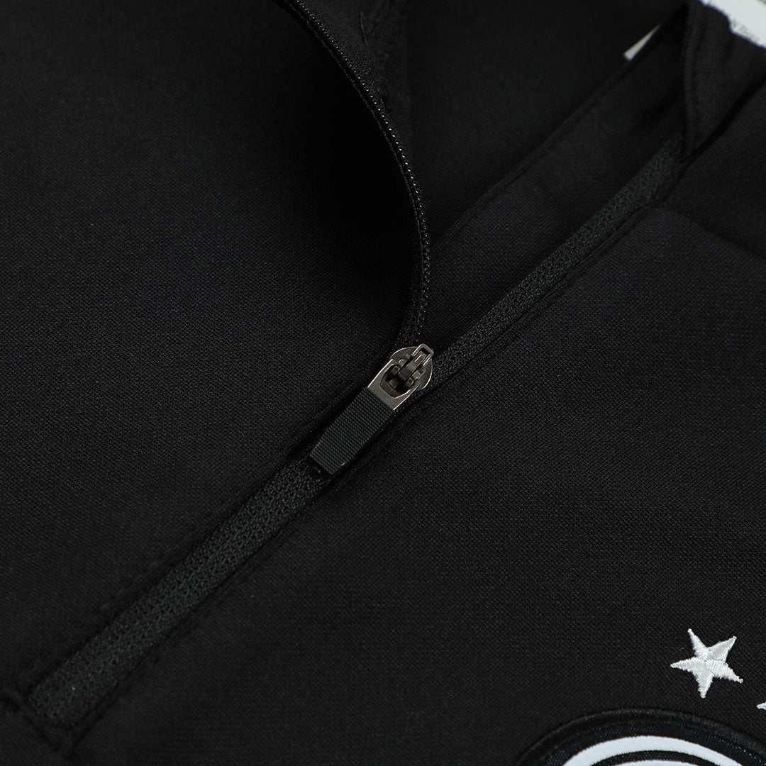 Germany Zipper Sweatshirt Kit(Top+Pants) 2026 Black
