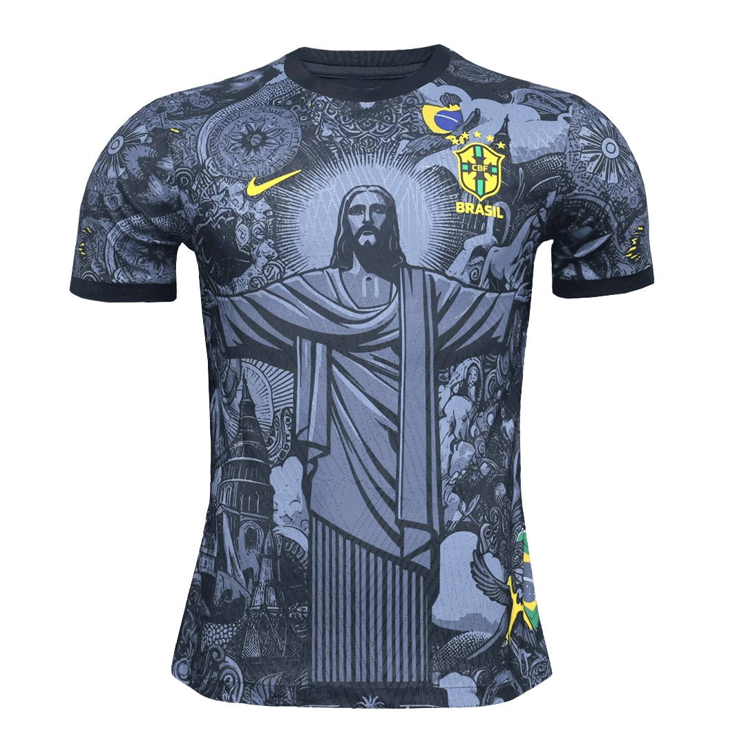 Authentic Soccer Jersey Brazil Jesus Shirt 2024