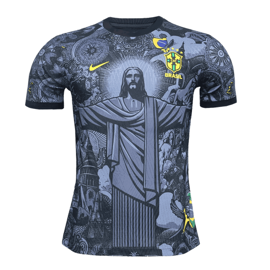 Authentic Soccer Jersey Brazil Jesus Shirt 2024