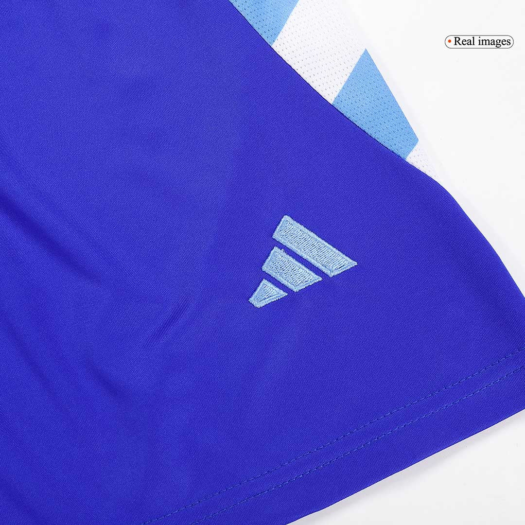 Kid's Argentina Away Soccer Jersey Kit(Jersey+Shorts) Copa America 2024