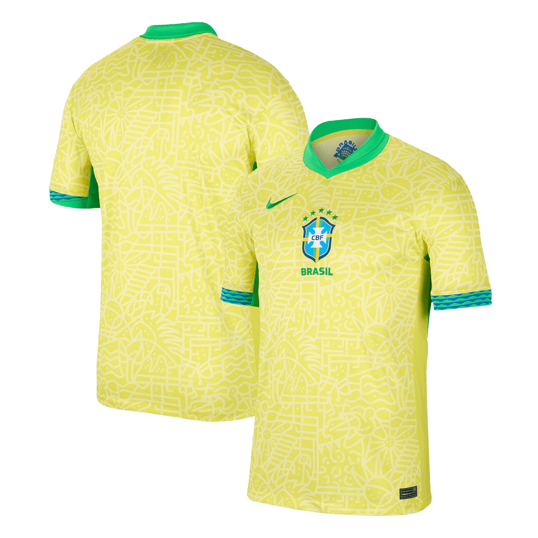 Brazil Soccer Jersey Home Shirt 2024