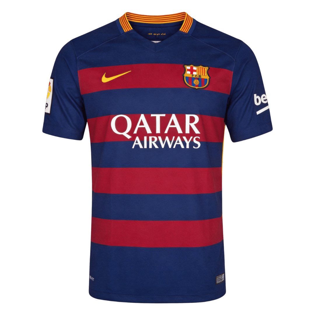 Retro Soccer Jersey Barcelona Home 2015/16