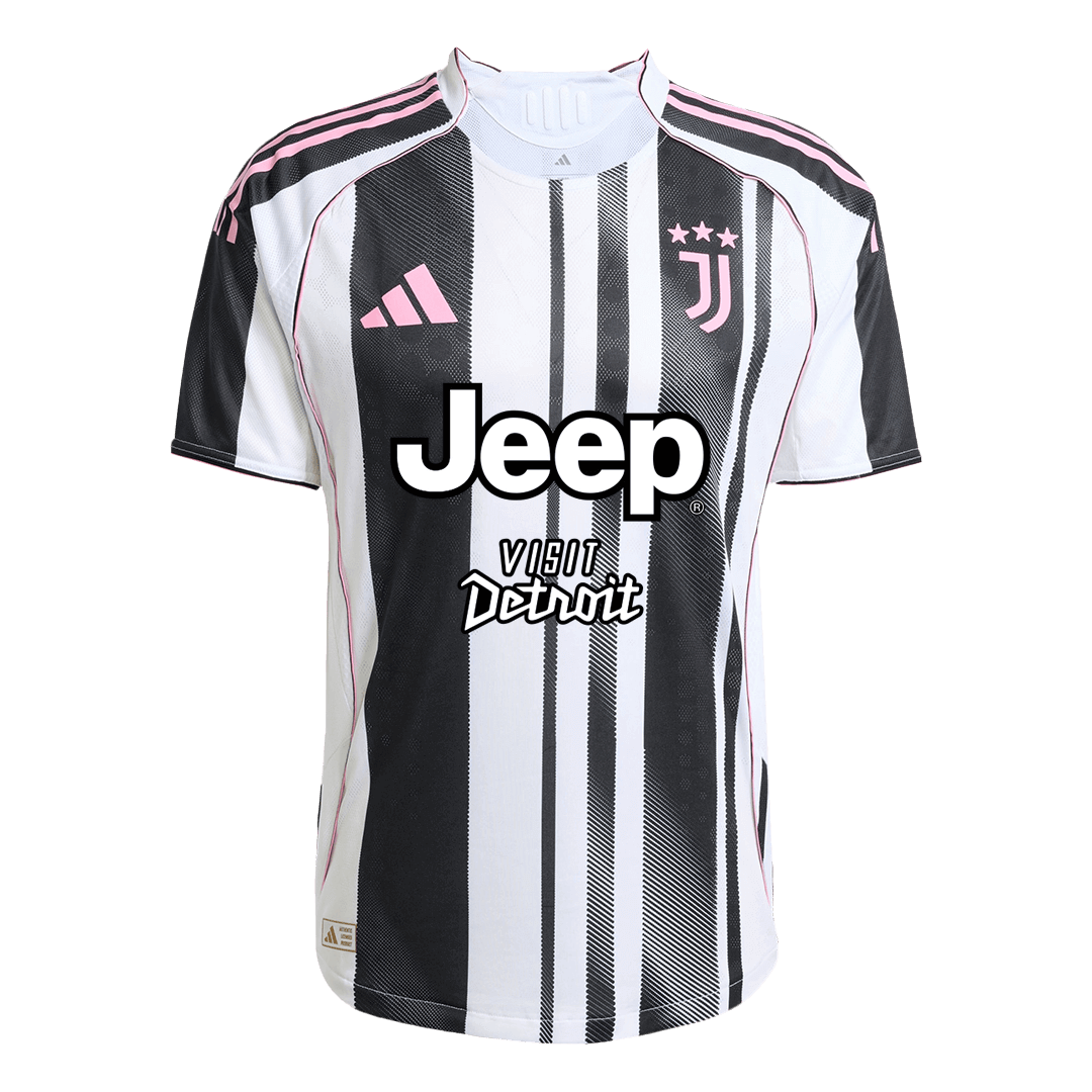 KALULU #15 Juventus Home Authentic Soccer Jersey 2025/26