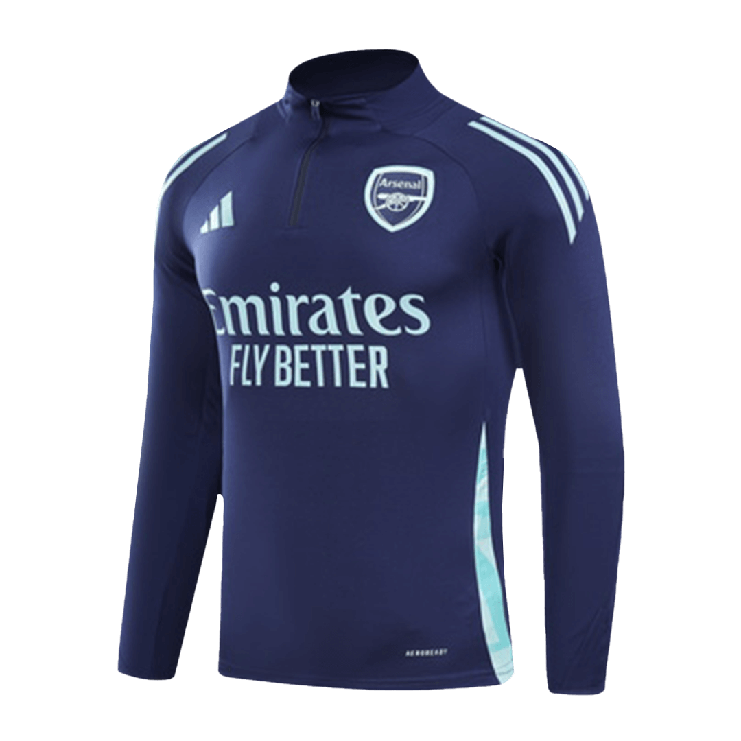 Arsenal Zipper Sweatshirt Kit(Top+Pants) 2024/25