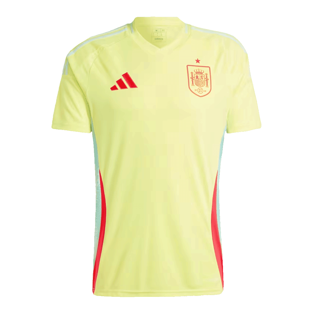 Spain Soccer Jersey Away Custom Shirt 2024