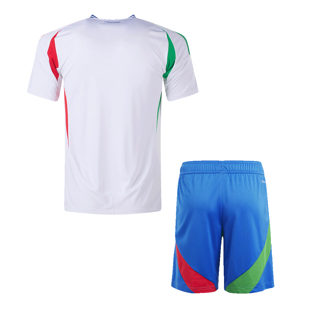 Italy Away Soccer Jersey Kit(Jersey+Shorts) Euro 2024