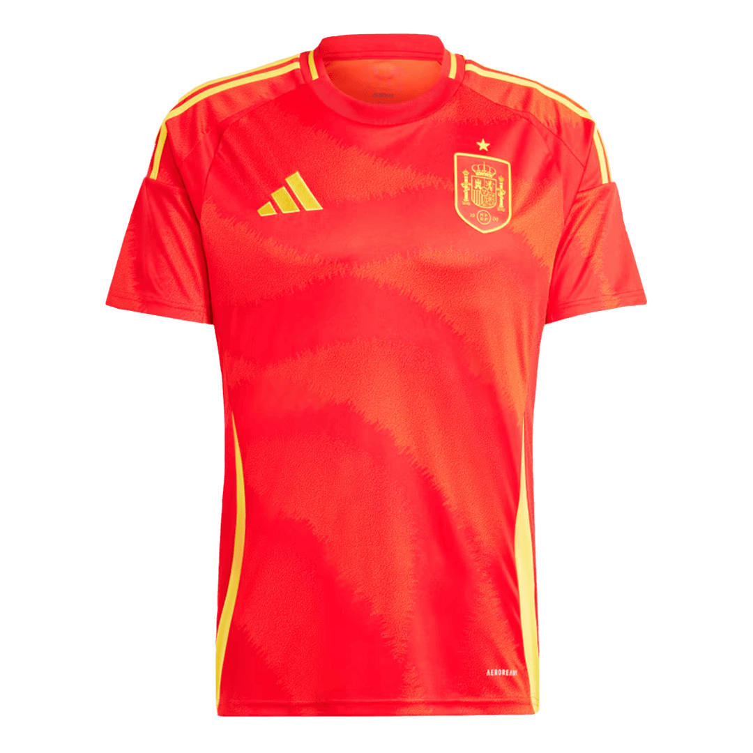 Spain Jersey Custom Soccer Jersey Home 2024