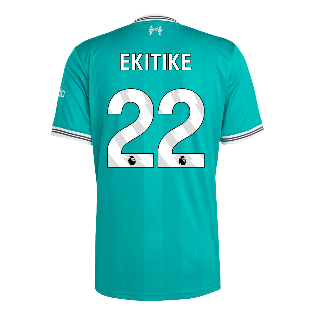 EKITIKE #22 Liverpool Third Away Soccer Jersey 2025/26