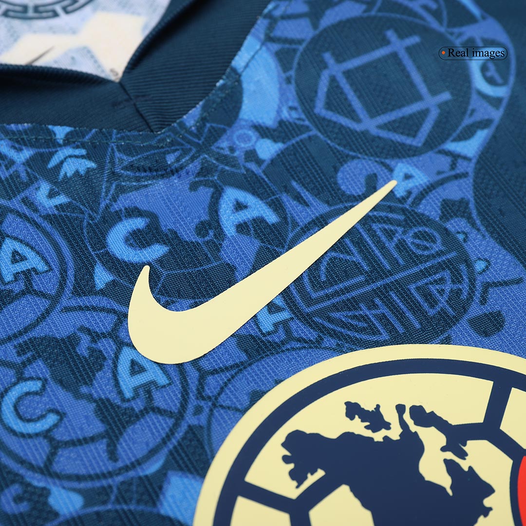 Authentic Club America Aguilas Soccer Jersey Away Shirt 2024/25