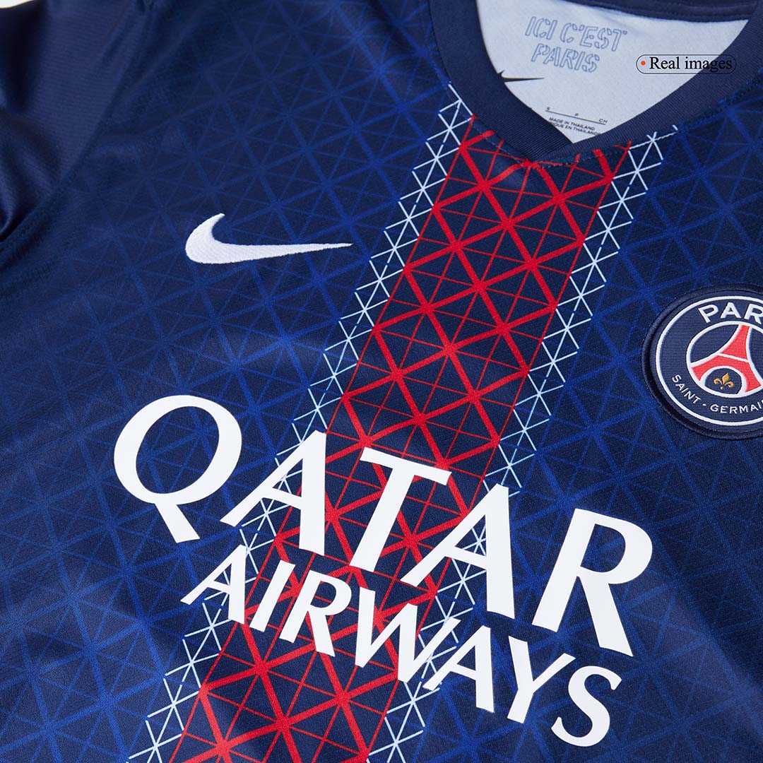 O.DEMBELE #10 PSG Home Soccer Jersey 2025/26