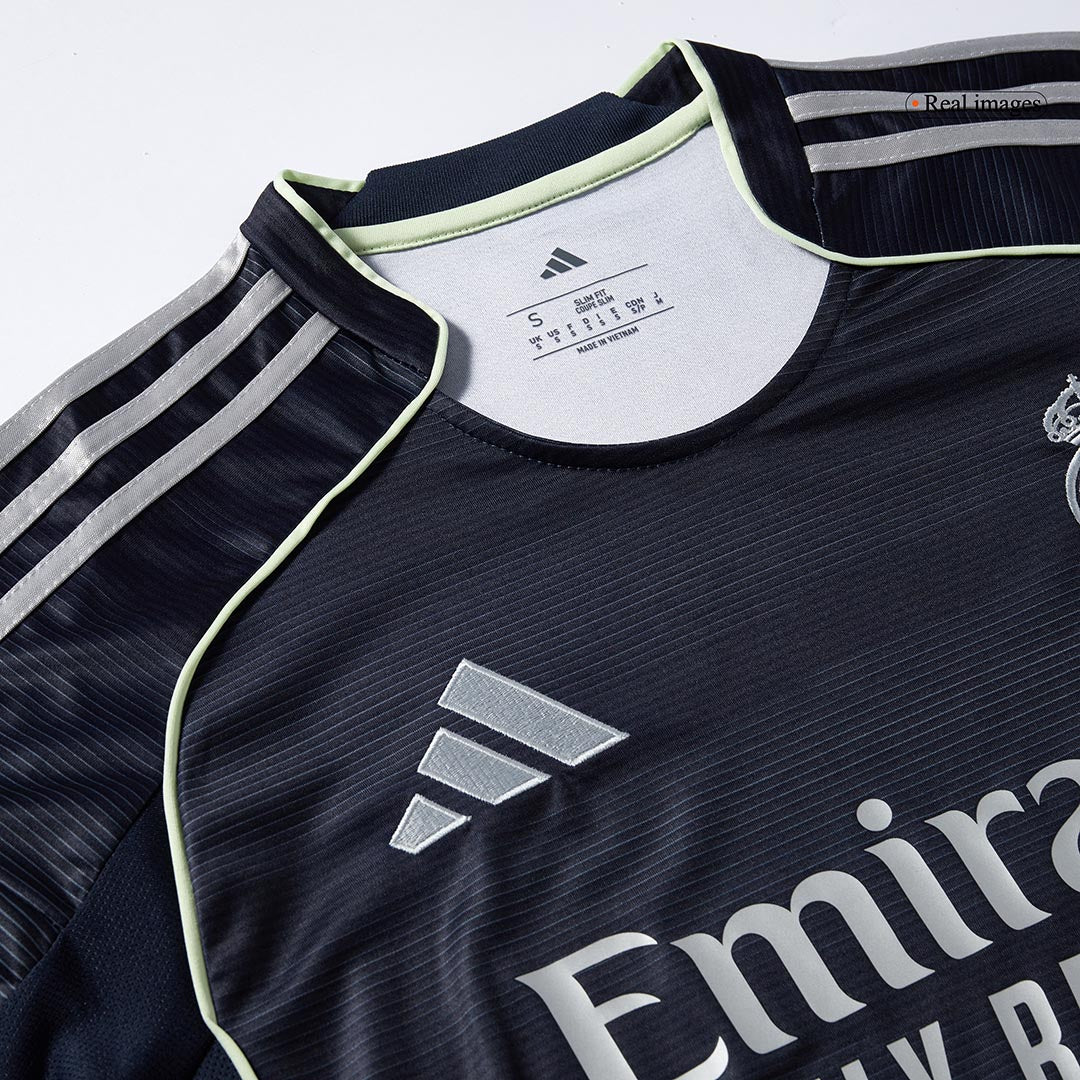BELLINGHAM #5 Real Madrid Away Soccer Jersey 2025/26