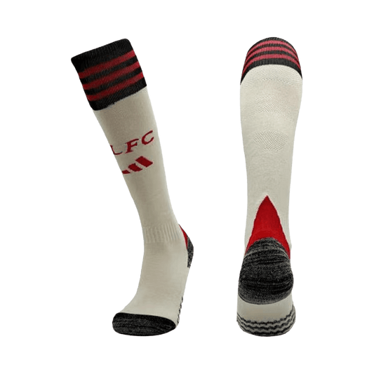 Liverpool Away Soccer Socks 2025/26 Kids