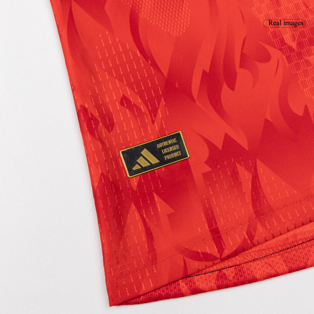 DE BRUYNE #7 Belgium Home Player Version Jersey World Cup 2026