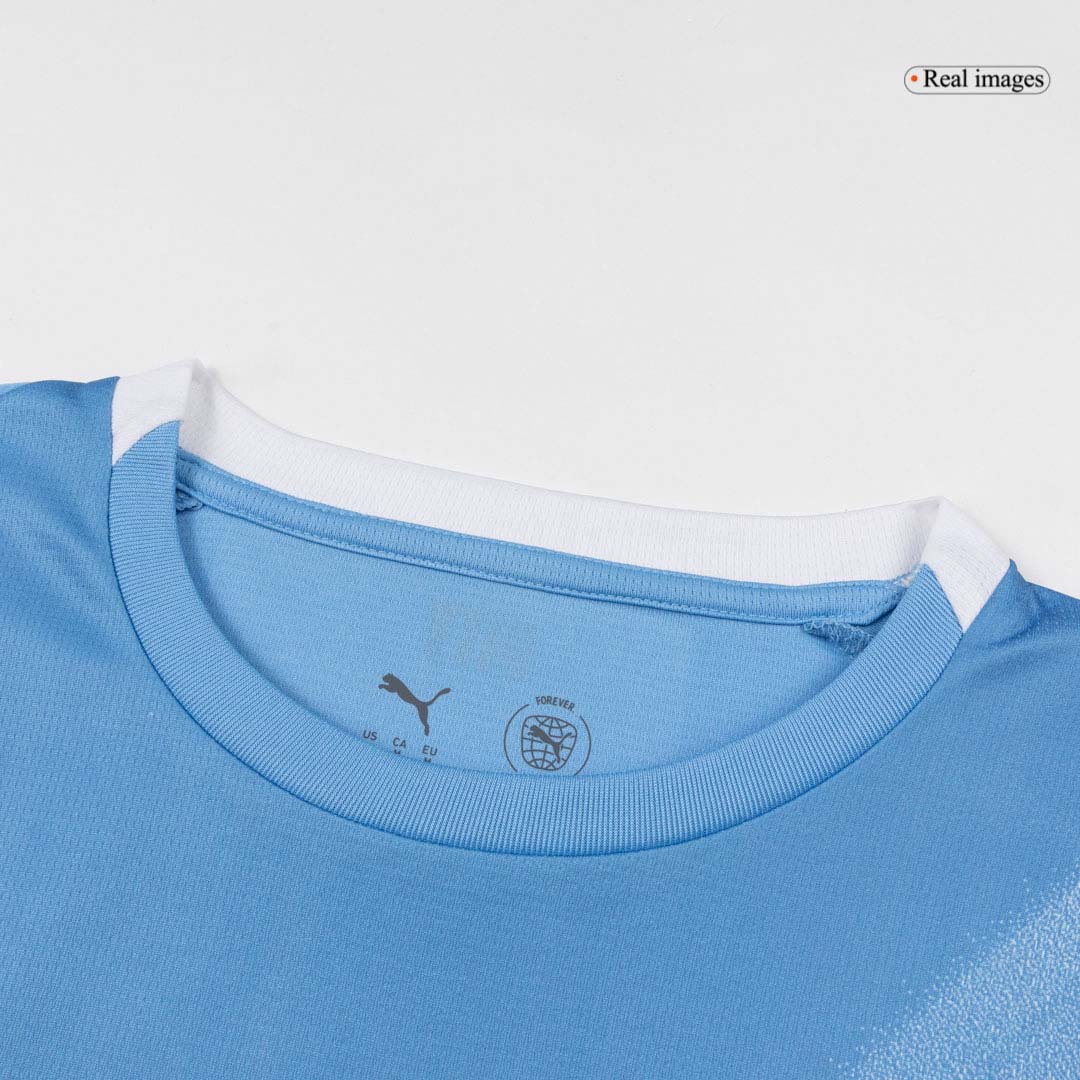 DE BRUYNE #17 Manchester City Home Soccer Jersey 2025/26