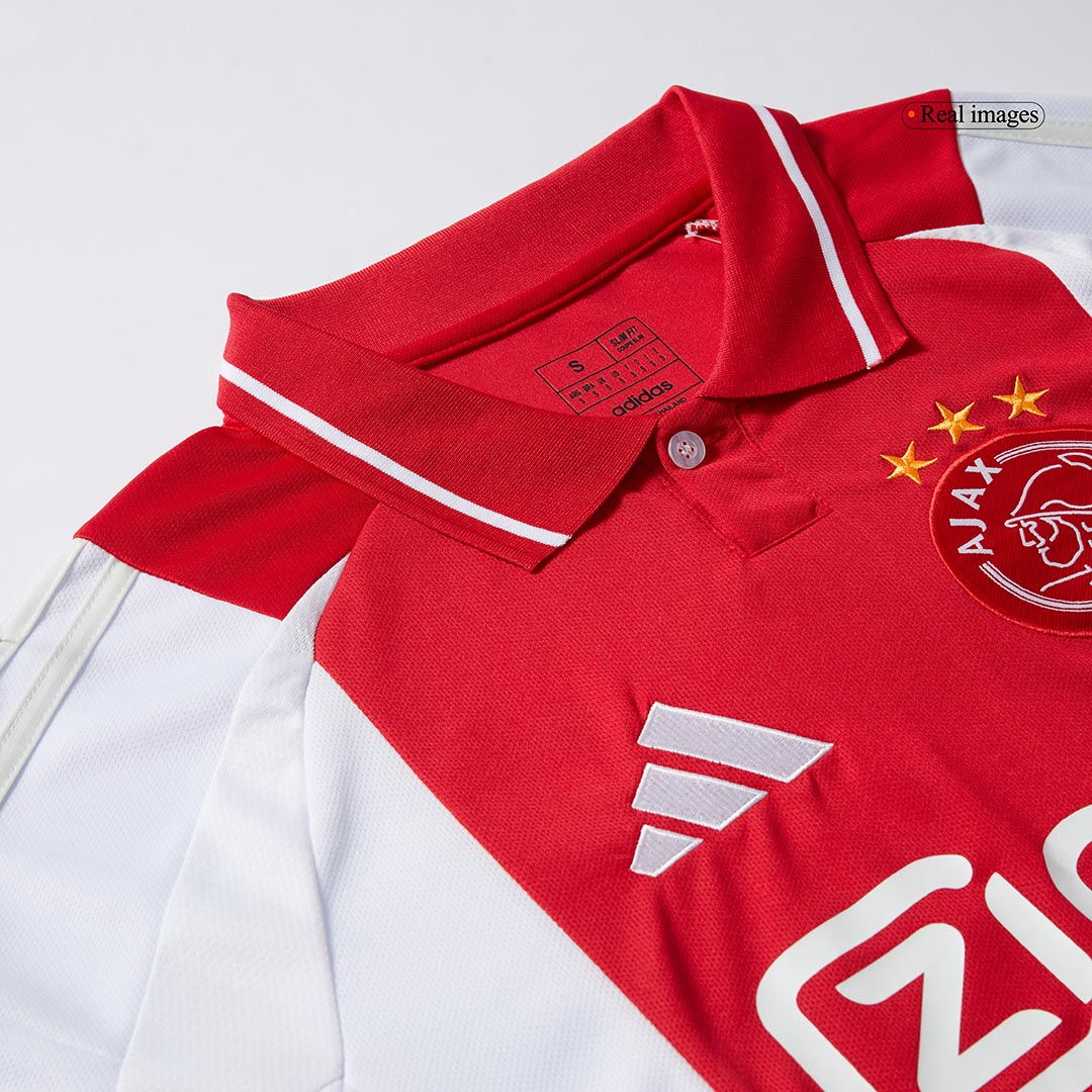 Ajax Soccer Jersey Home Custom Shirt 2024/25