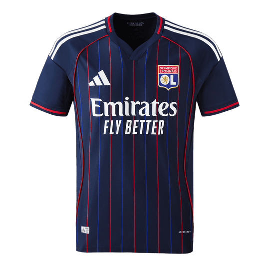 Olympique Lyonnais Away Authentic Soccer Jersey 2025/26