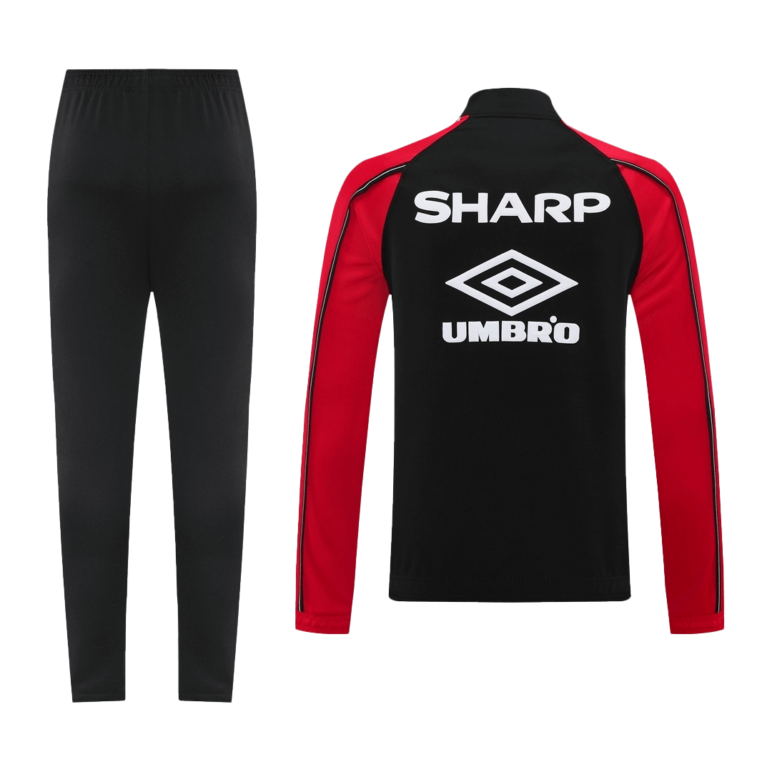 Manchester United Jacket Tracksuit 2025/26 Red&Black