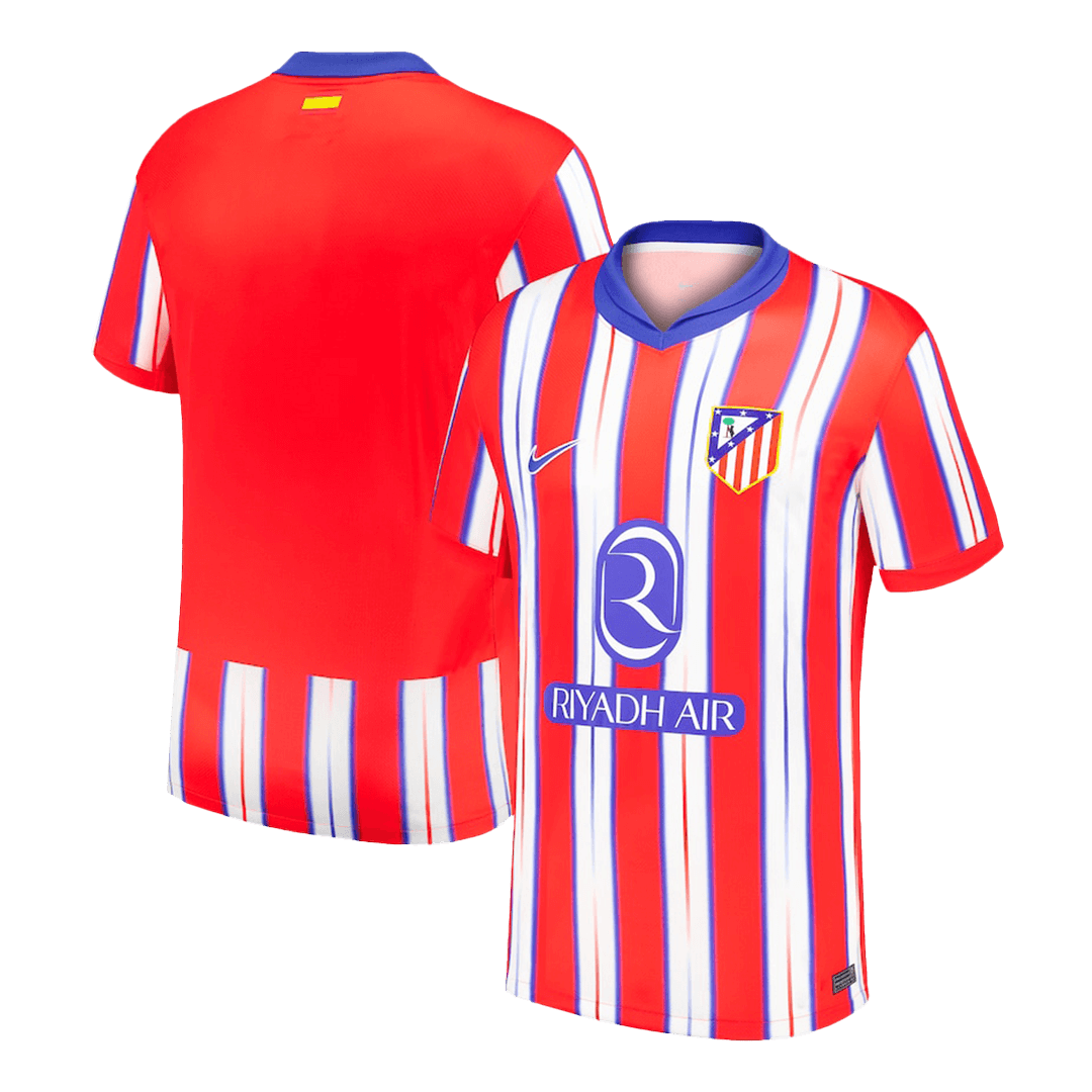 Atletico Madrid Soccer Jersey Home Custom Shirt 2024/25