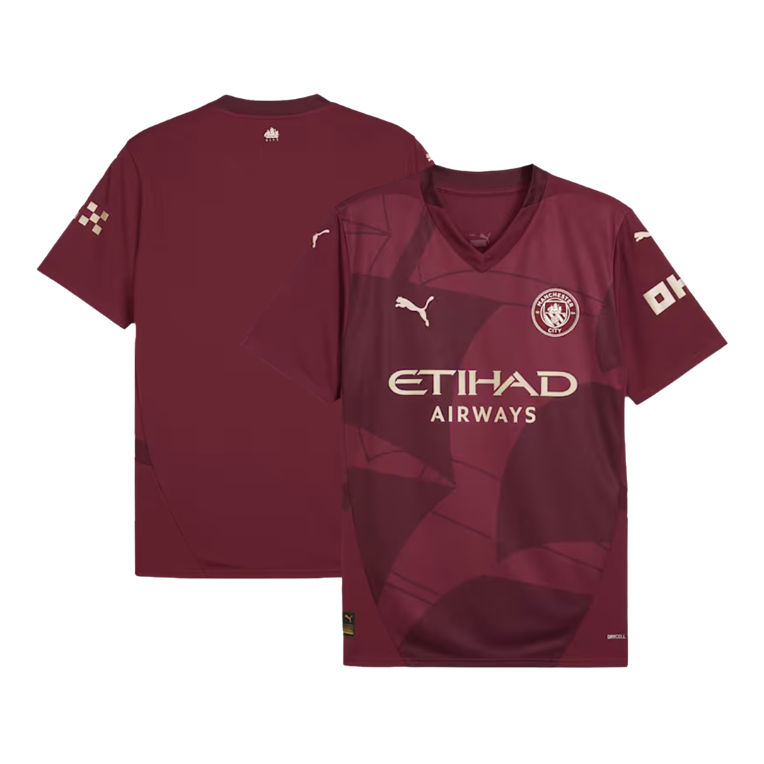 Manchester City Third Away soccer jersey 2024/25