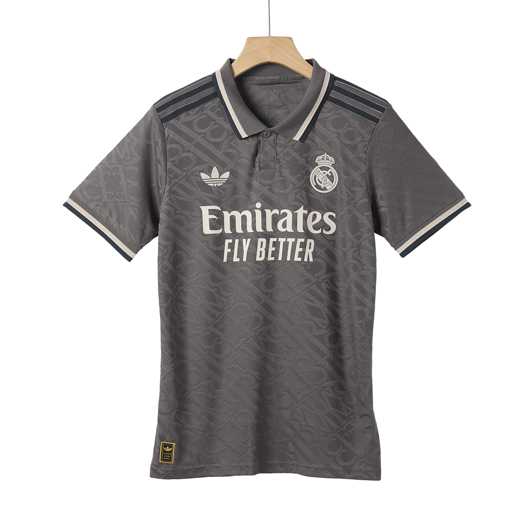 Authentic MBAPPE #9 Soccer Jersey Real Madrid Third Away Shirt 2024/25