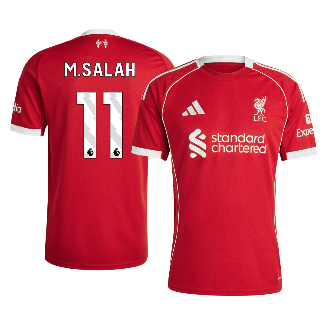 M.SALAH #11 Liverpool Heimtrikot 2025/26