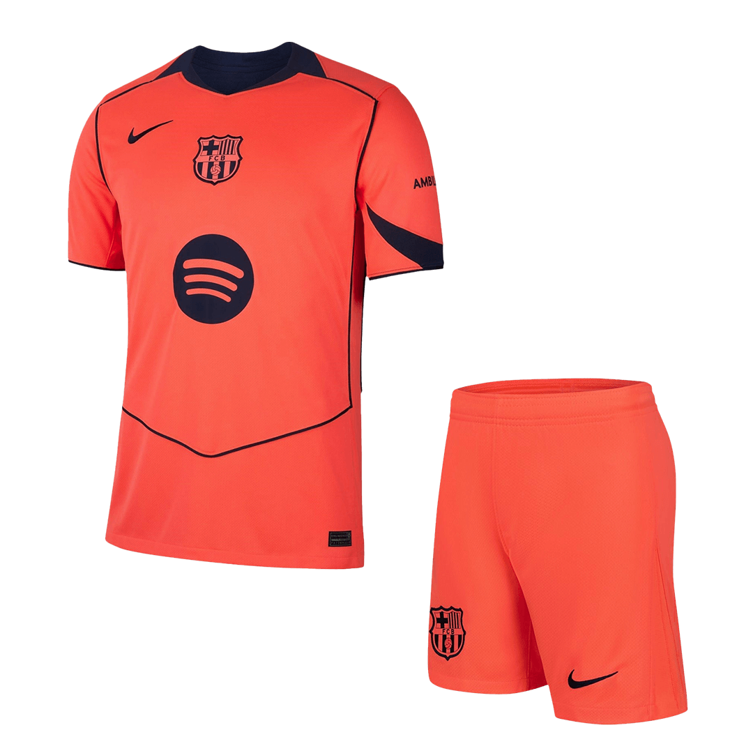 Barcelona Third Away Jerseys Kit 2025/26