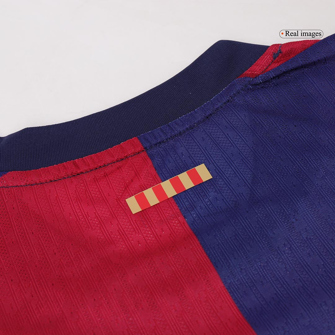 Authentic RAPHINHA #11 Barcelona Soccer Jersey Home Shirt 2024/25 - UCL