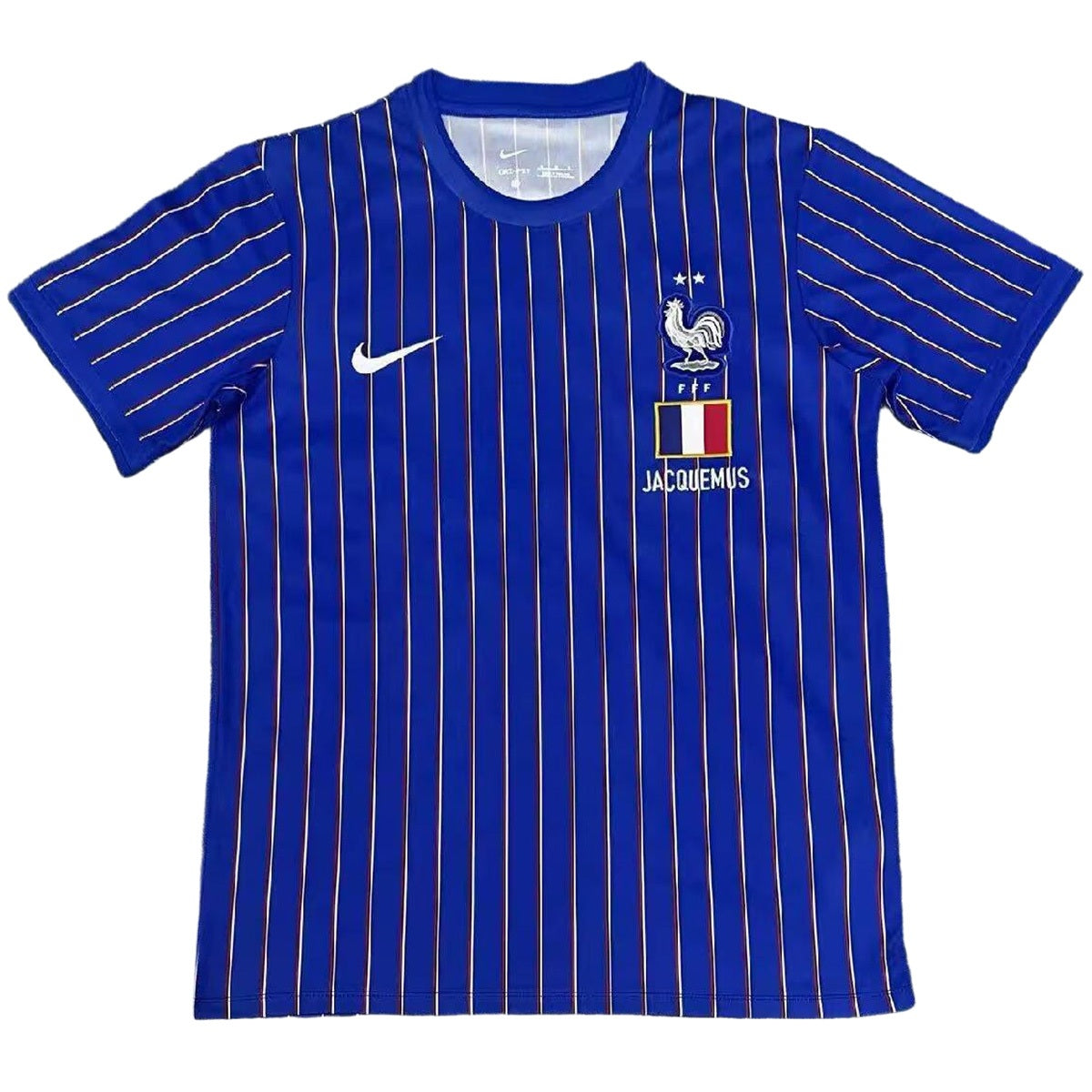 France Pre-Match Soccer Jersey World Cup 2026 Blue