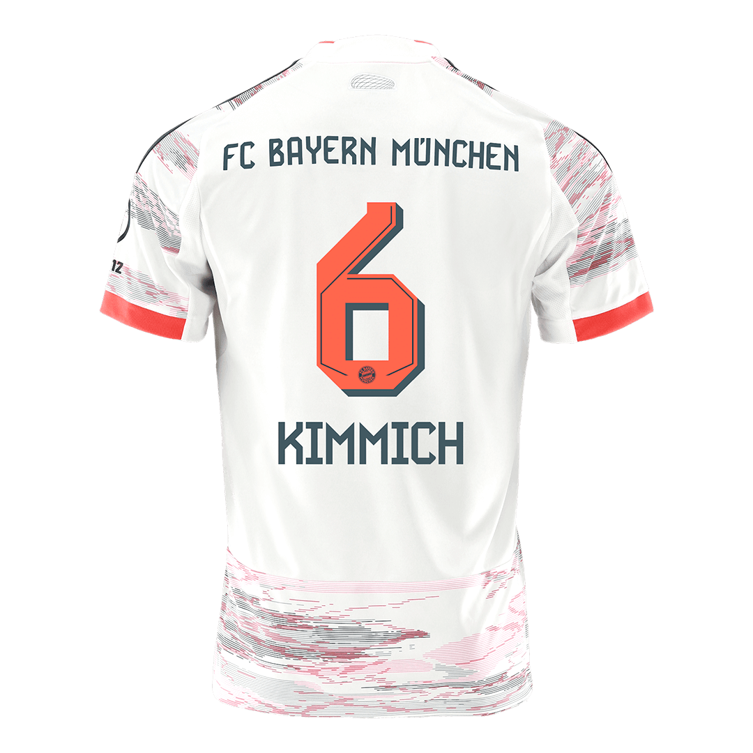 KIMMICH #6 Bayern Munich Away Soccer Jersey 2025/26