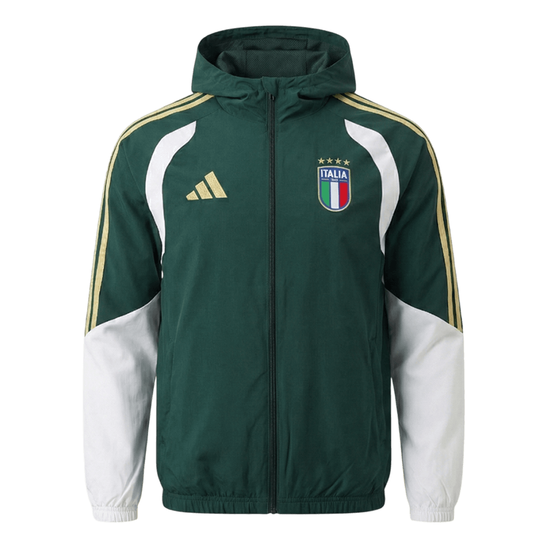 Italy Hoodie Training Tracksuit Jacket 2026 Green