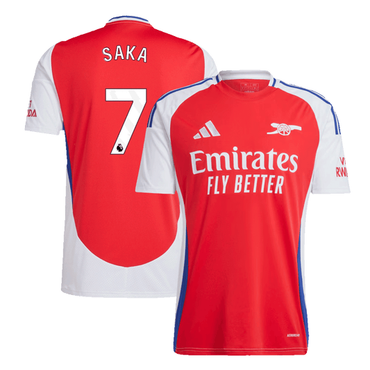 SAKA #7 Arsenal Home soccer jersey 2024/25