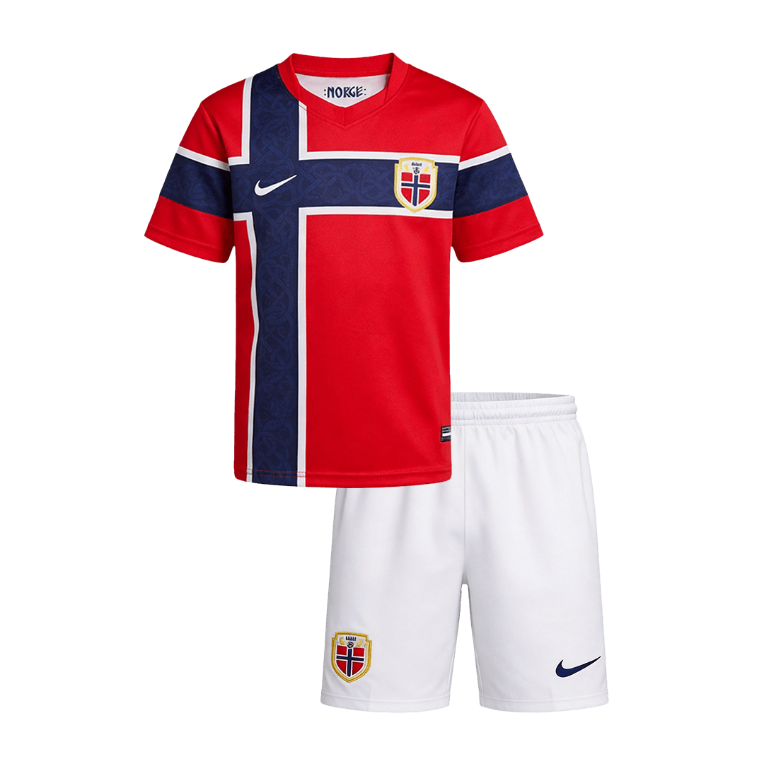 Norway Home Kids Soccer Jerseys Kit World Cup 2026