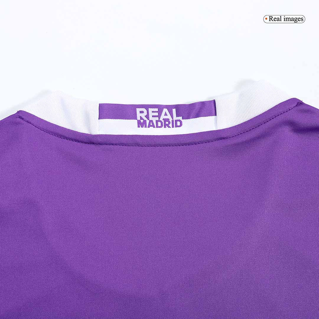 SERGIO RAMOS #4 Retro Real Madrid Jersey Away Long Sleeve Soccer Shirt 2016/17