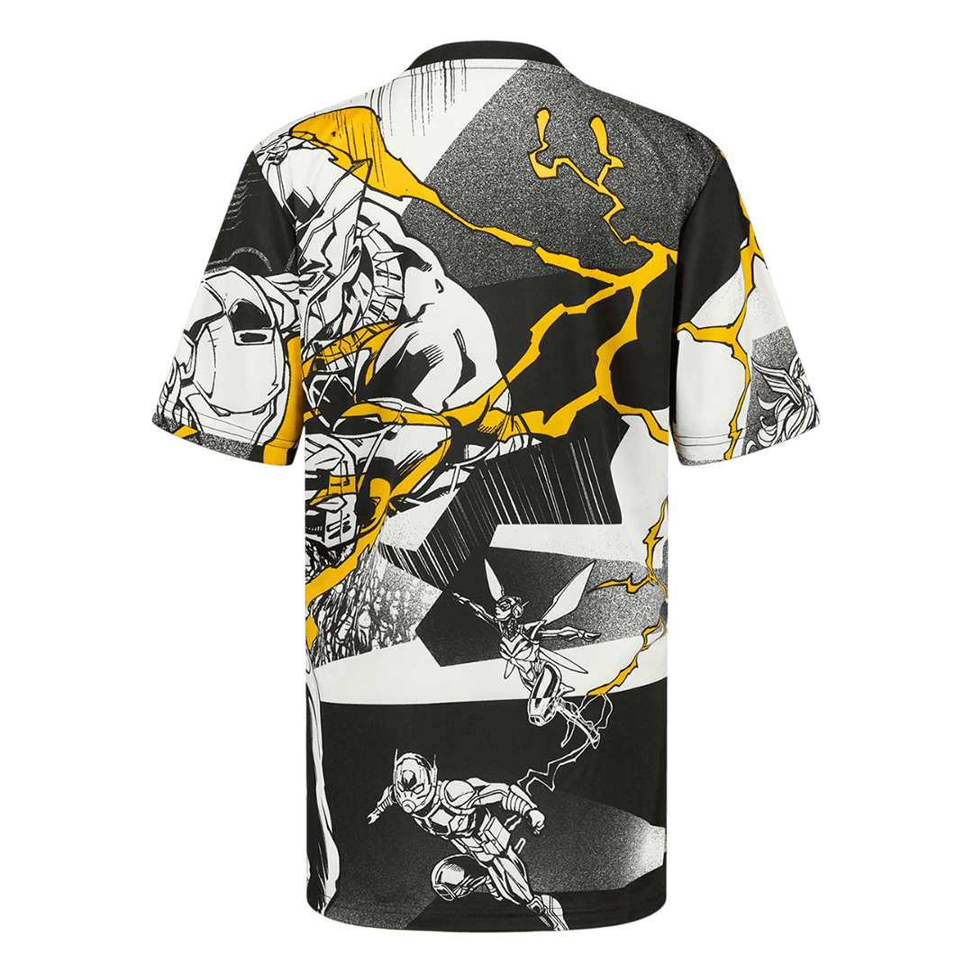 Real Madrid X Marvel Jersey 2025/26 Black&White