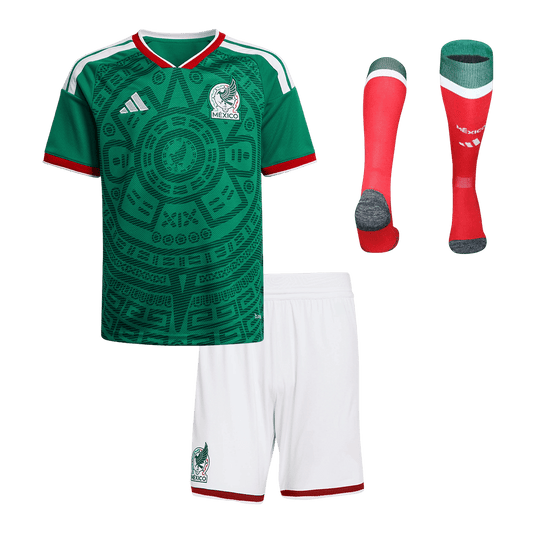 Mexico Home Kids Soccer Jerseys Full Kit 2025/26