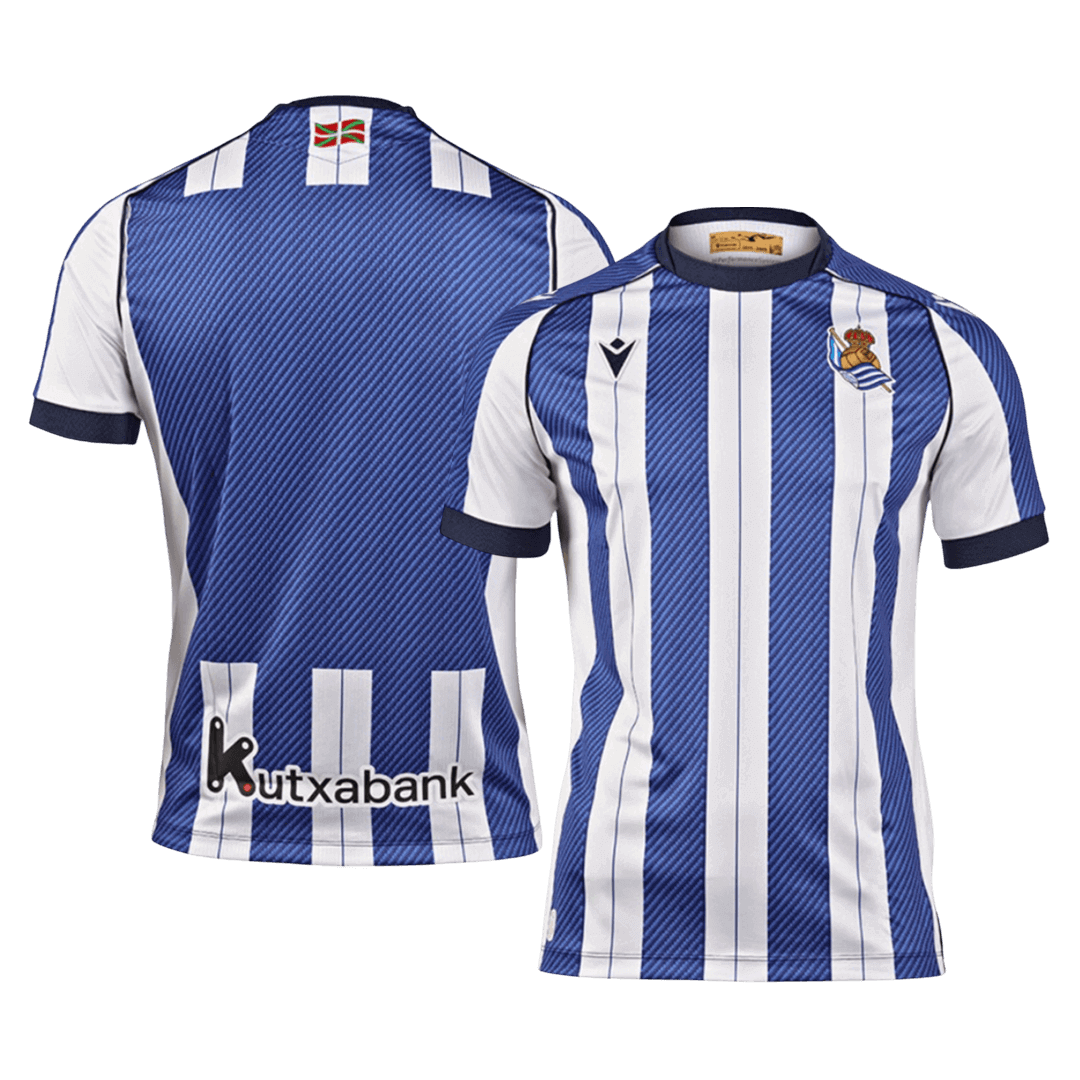 Real Sociedad Home Soccer Jersey 2025/26