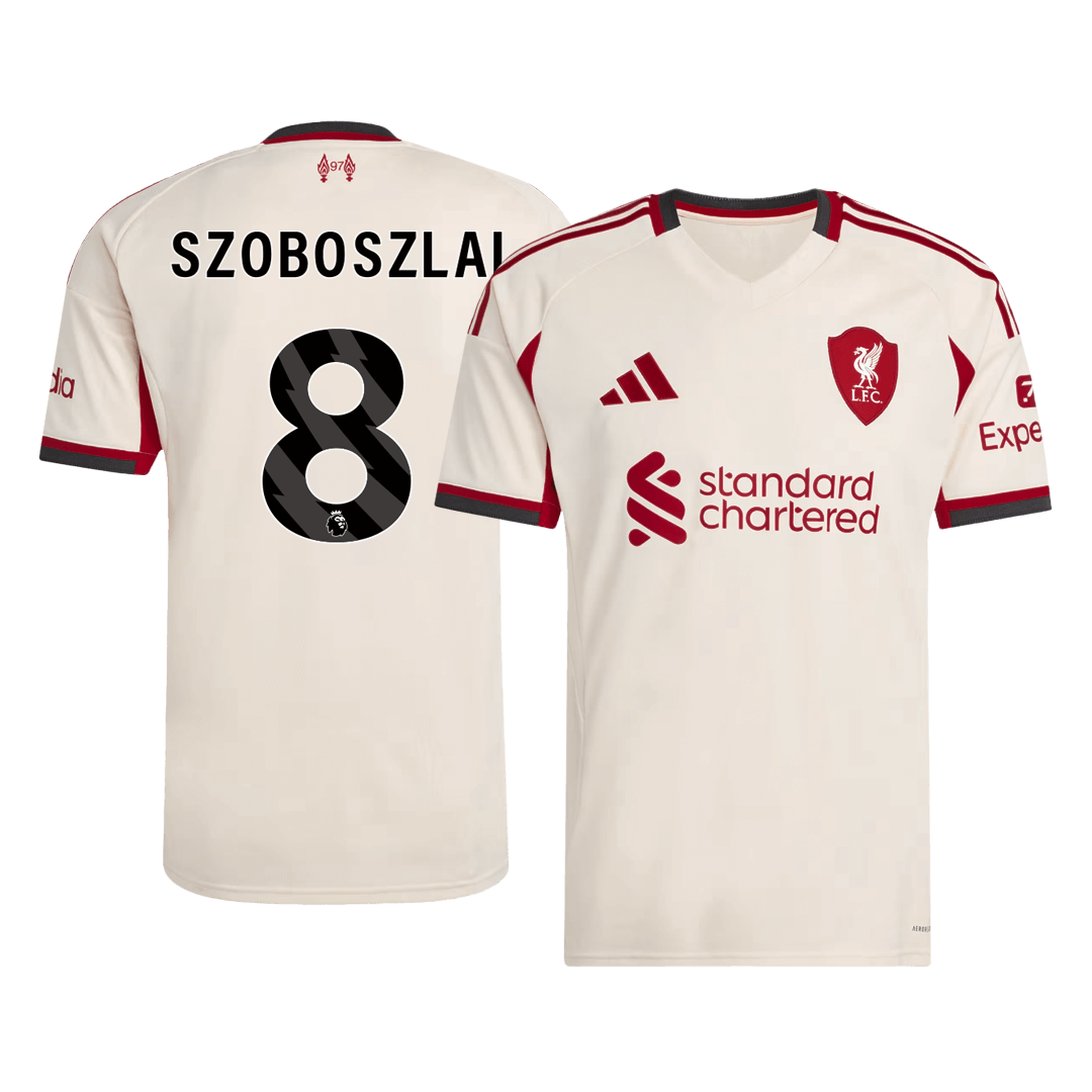 SZOBOSZLAI #8 Liverpool Away Soccer Jersey 2025/26