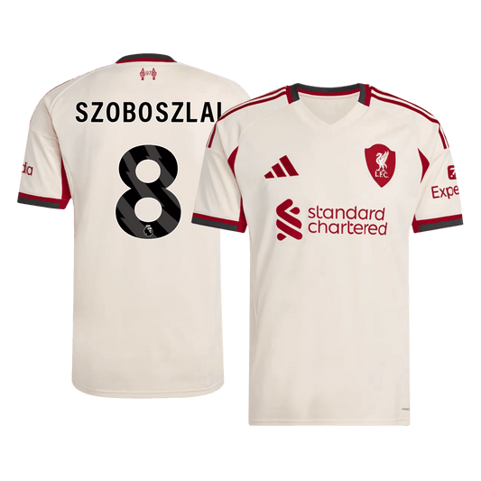 SZOBOSZLAI #8 Liverpool Away Soccer Jersey 2025/26