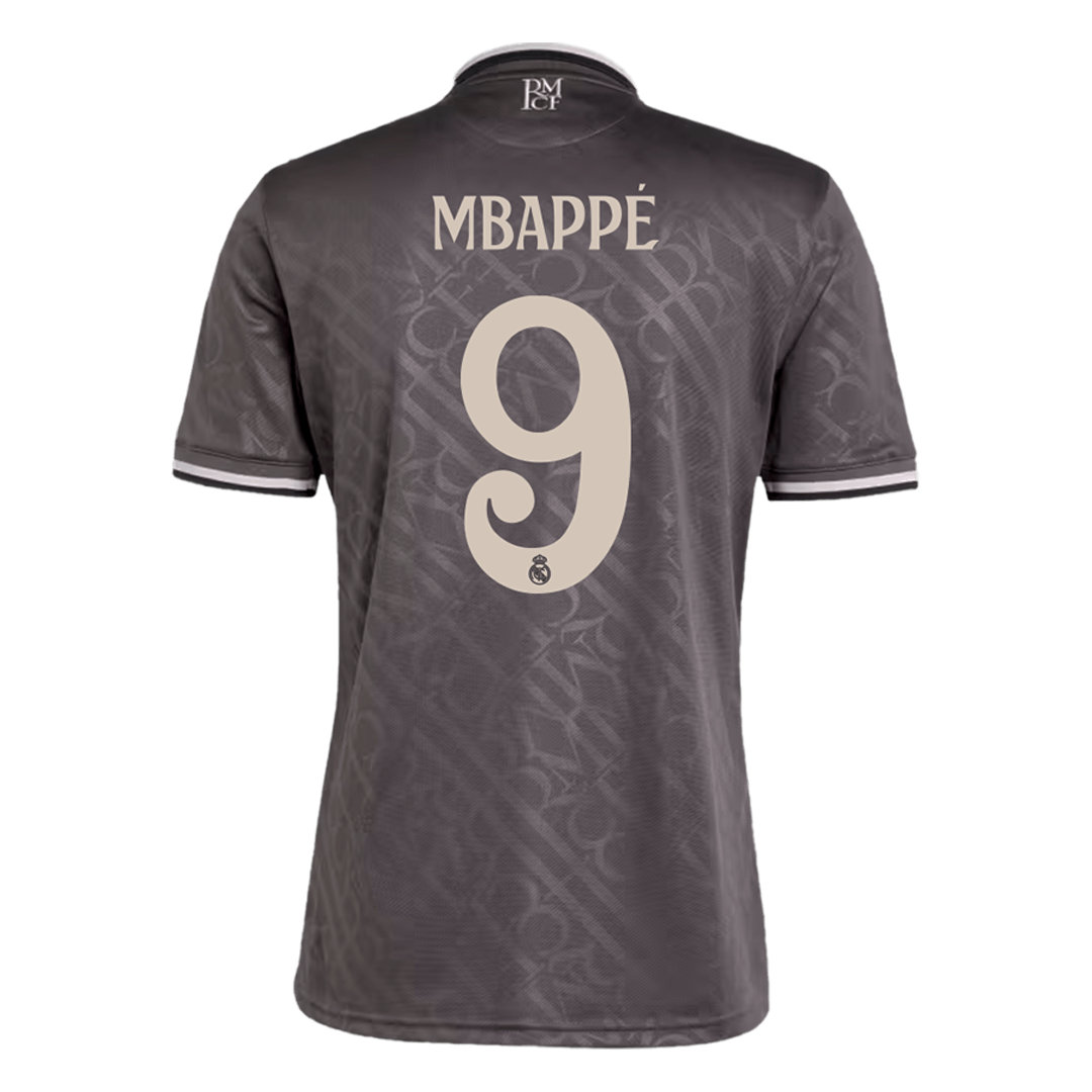 Mbapp¡§| #9 Real Madrid Third Away soccer jersey 2024/25