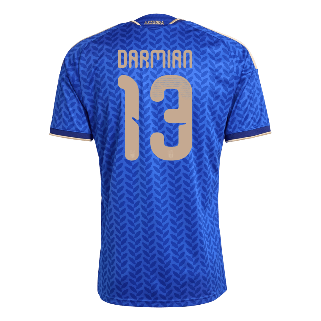 DARMIAN #13 Italy Home Soccer Jersey World Cup 2026