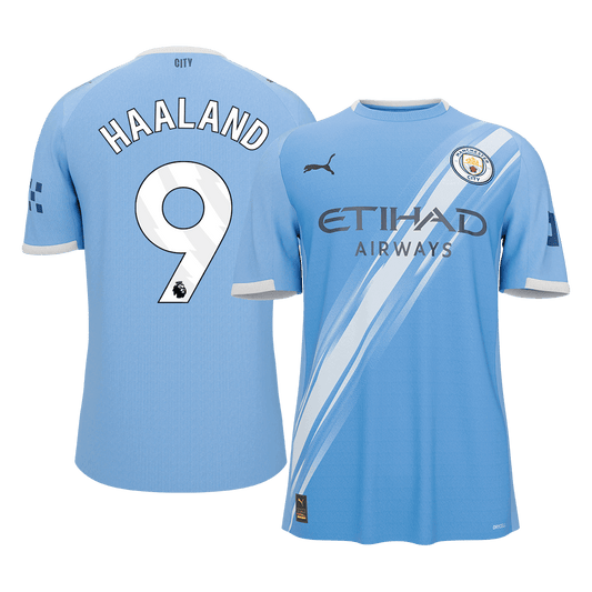 HAALAND #9 Manchester City Home Soccer Jersey 2025/26
